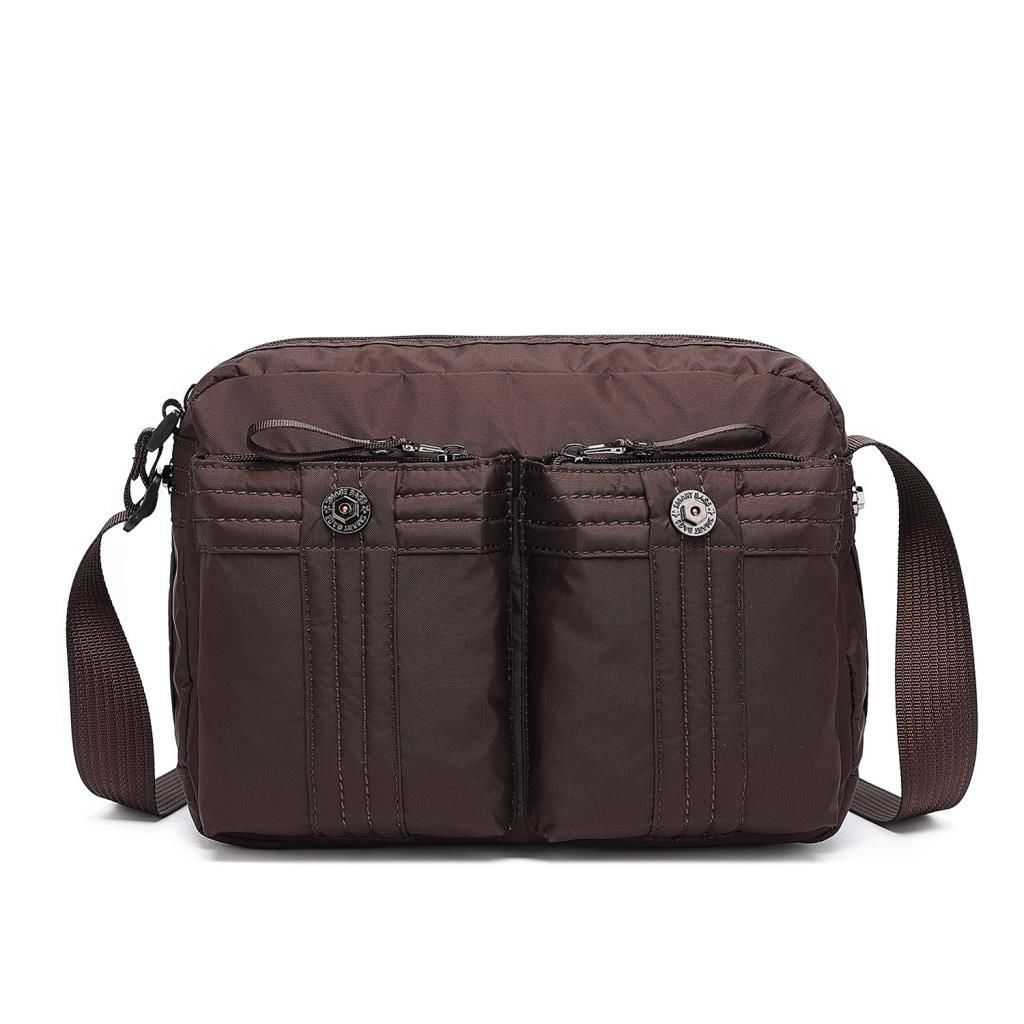 Smart Bags Bodybag Uniseks Omuz Askılı Çapraz Postacı Çanta 8713 Kahve
