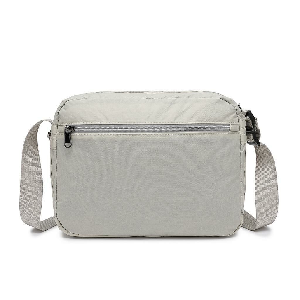 Smart Bags Bodybag Uniseks Omuz Askılı Çapraz Postacı Çanta 8713 Açık Gri