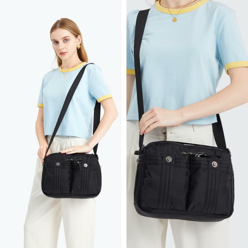 Smart Bags Bodybag Uniseks Omuz Askılı Çapraz Postacı Çanta 8713 K.Yeşil