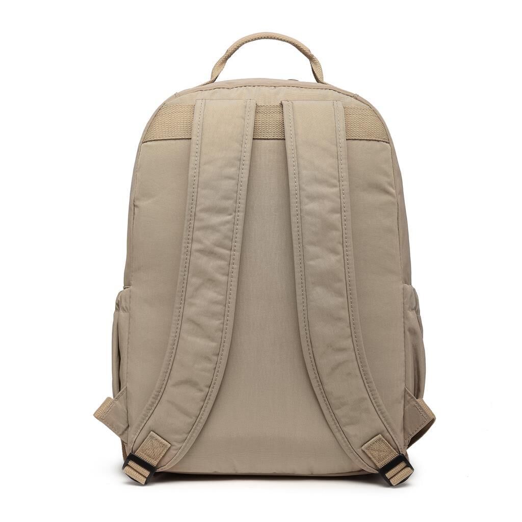 Smart Bags Büyük Boy Krinkıl Kumaş Sırt Çantası 3209 Fuşya Flower