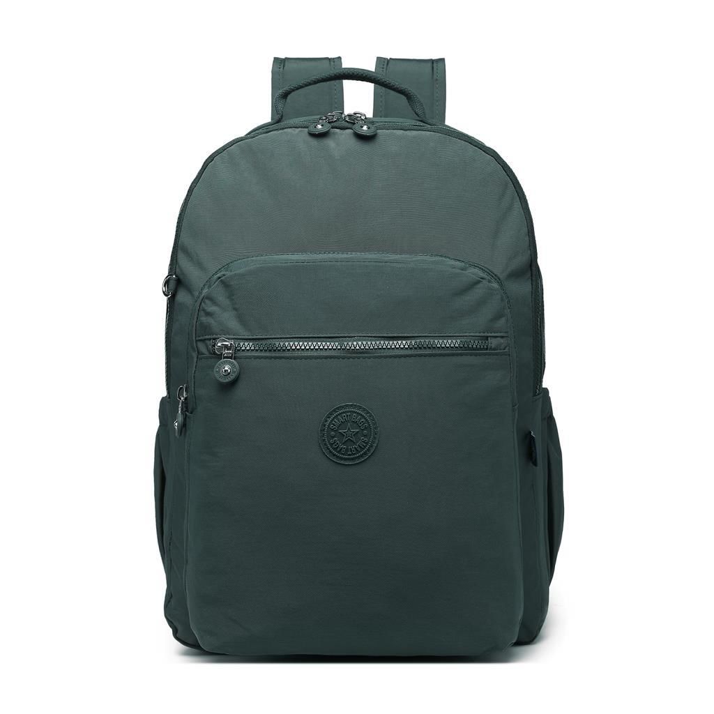 Smart Bags Büyük Boy Krinkıl Kumaş Sırt Çantası 3209 05 Haki