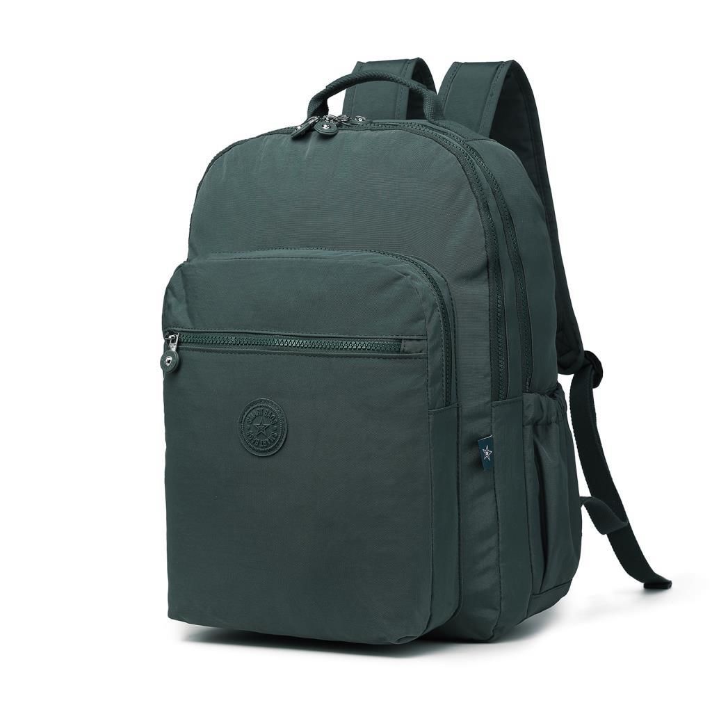 Smart Bags Büyük Boy Krinkıl Kumaş Sırt Çantası 3209 05 Haki