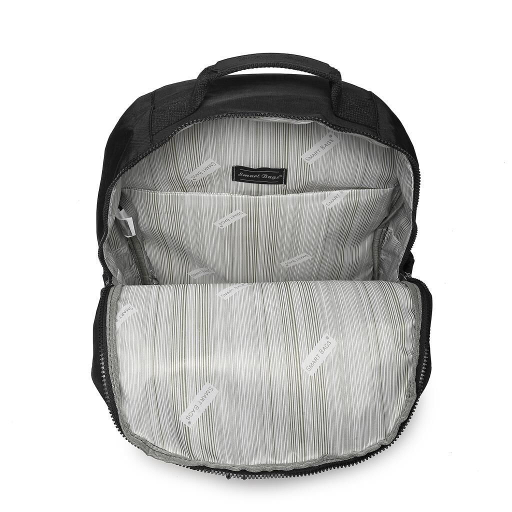 Smart Bags Büyük Boy Krinkıl Kumaş Sırt Çantası 3209 07 Açık Kahve