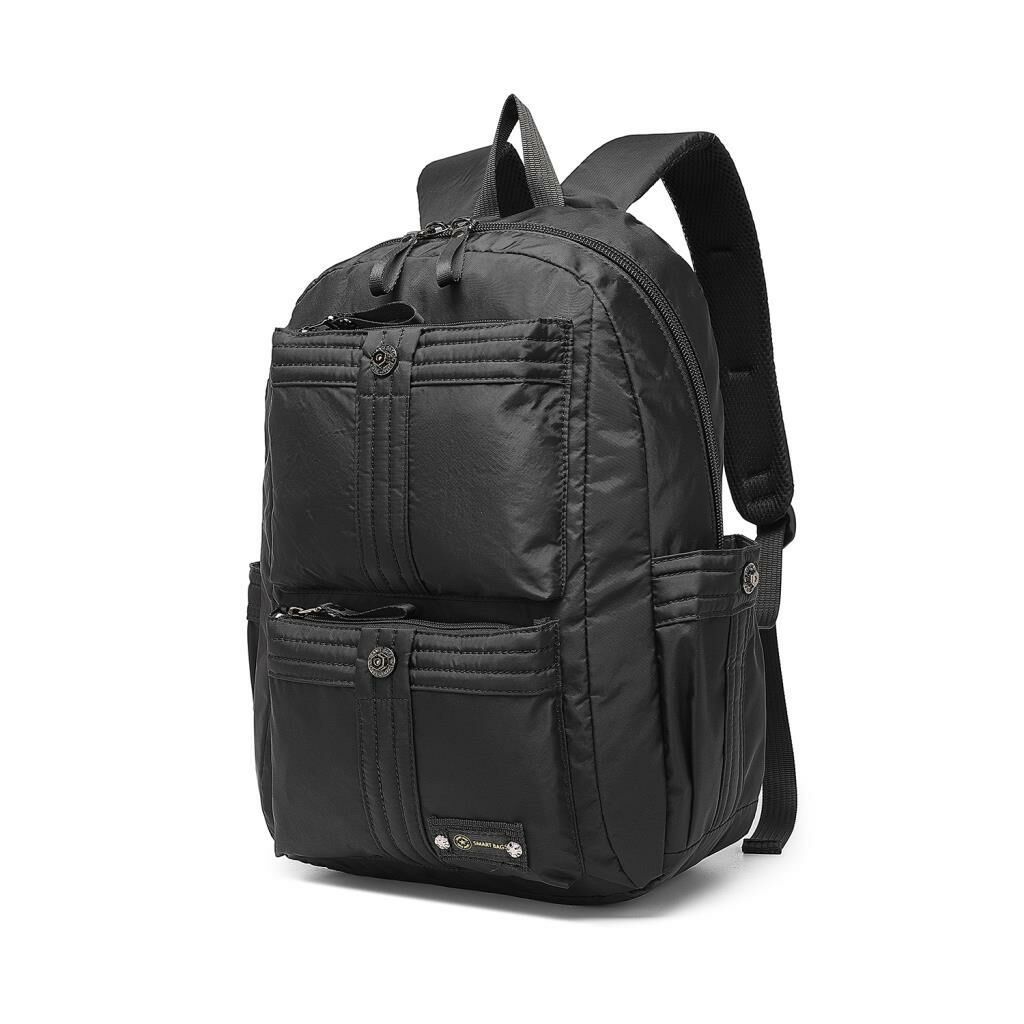 Smart Bags Büyük Boy Okul Boyu Uniseks Sırt Çantası 8714 Siyah