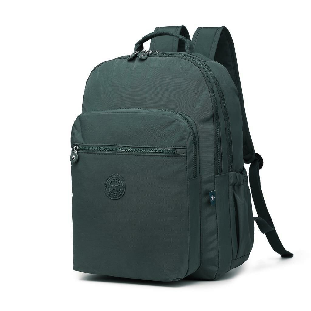 Smart Bags Büyük Boy Krinkıl Kumaş Sırt Çantası 3209 52 Petrol