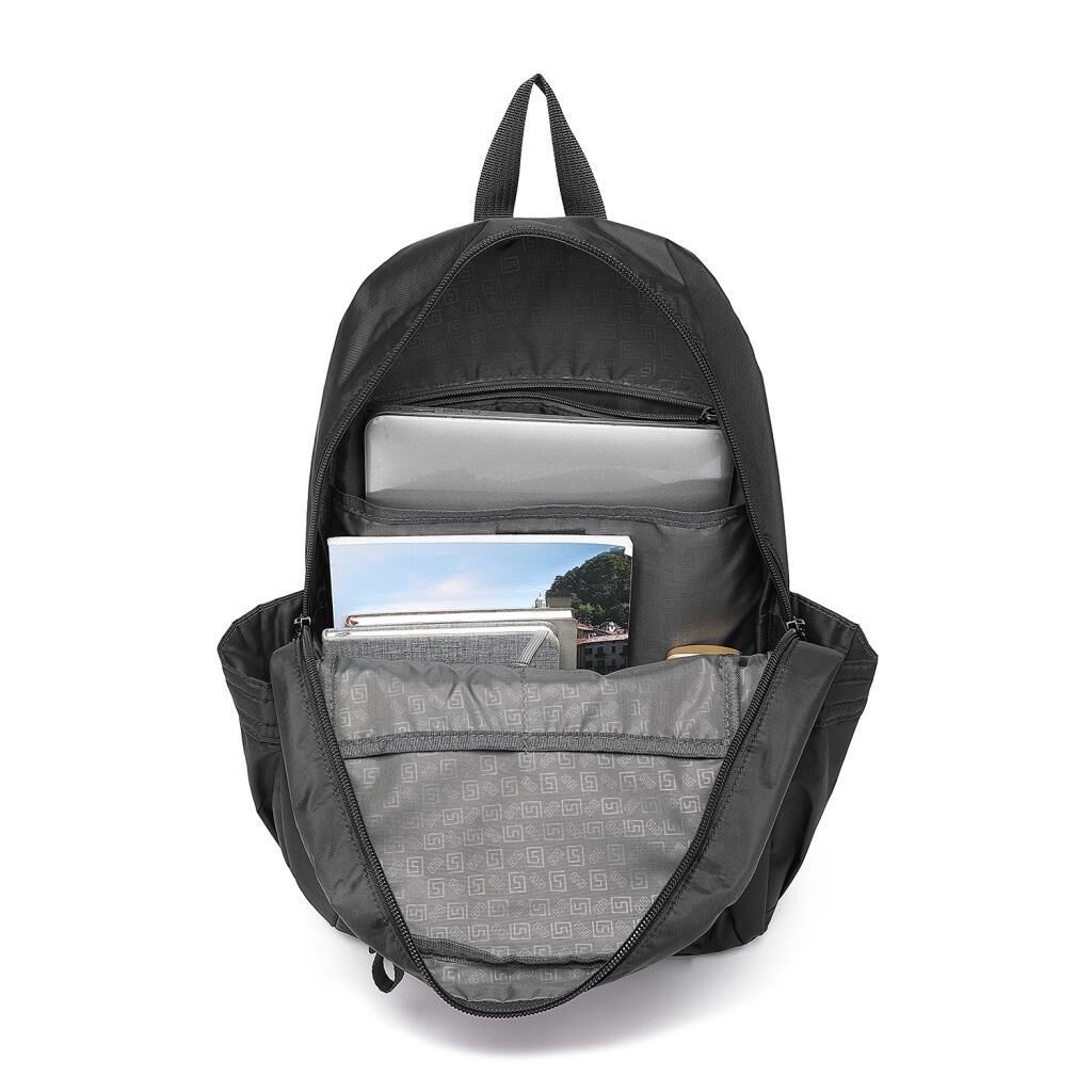 Smart Bags Büyük Boy Okul Boyu Uniseks Sırt Çantası 8714 Kahve