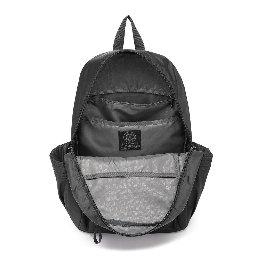 Smart Bags Büyük Boy Okul Boyu Uniseks Sırt Çantası 8714 Kahve