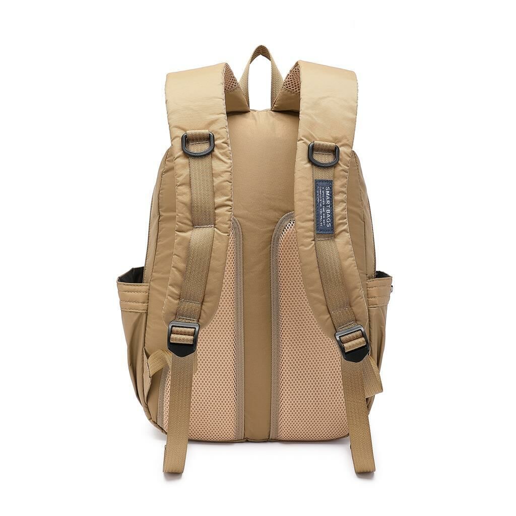 Smart Bags Büyük Boy Okul Boyu Uniseks Sırt Çantası 8714 Camel