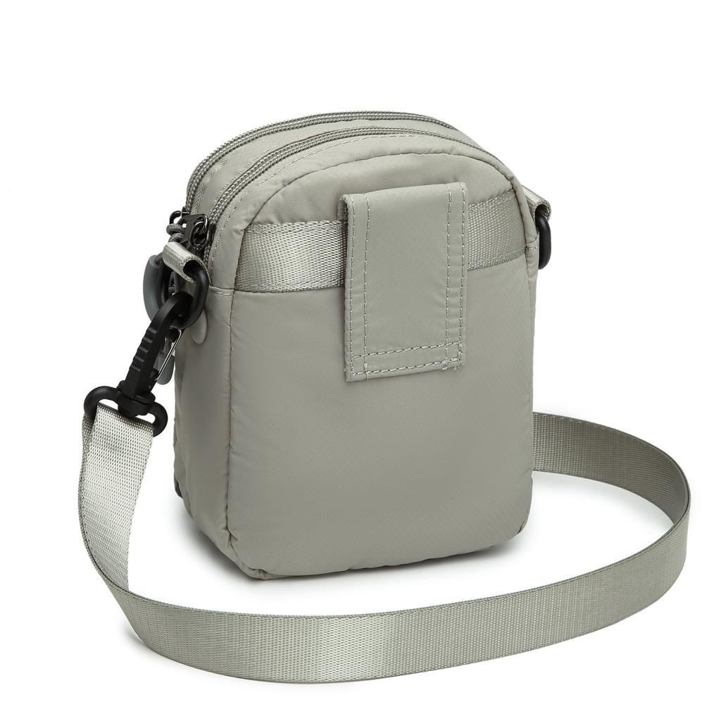 Smart Bags Mini Boy Ekstra Hafif Uniseks Postacı Çantası 3147 Açık Gri