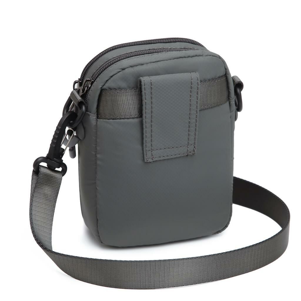 Smart Bags Mini Boy Ekstra Hafif Uniseks Postacı Çantası 3147 Gri