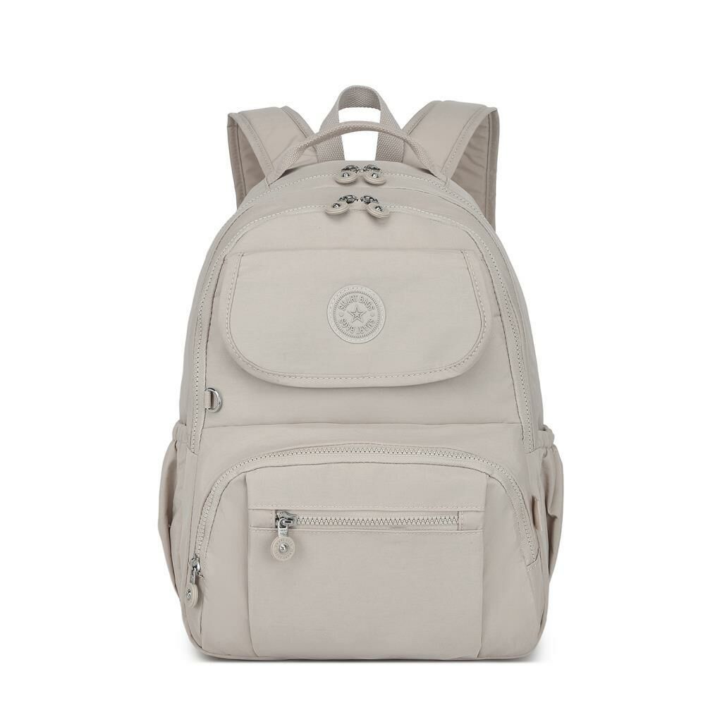 Büyük Boy Sırt Çantası Smart Bags Krinkıl Kumaş 1215 Bej