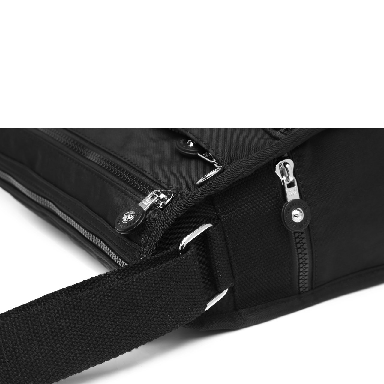 1128 Krinkıl Kumaş Bayan Postacı Omuz Çantası Smart Bags Camel