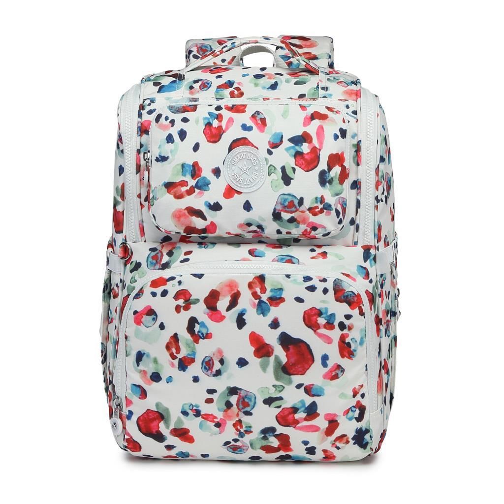 Anne Bebek Sırt Çantası Smart Bags Krinkıl Kumaş 3000 Painting