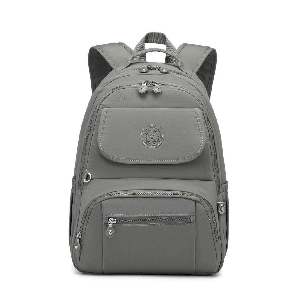 Büyük Boy Sırt Çantası Smart Bags Krinkıl Kumaş 1215 Koyu Gri