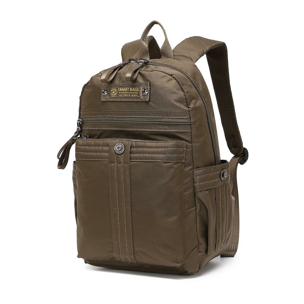 Smart Bags Orta Boy Uniseks Sırt Çantası 8715 Haki