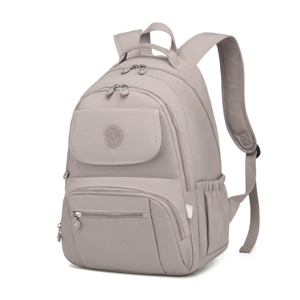 Büyük Boy Sırt Çantası Smart Bags Krinkıl Kumaş 1215 A.Vizon