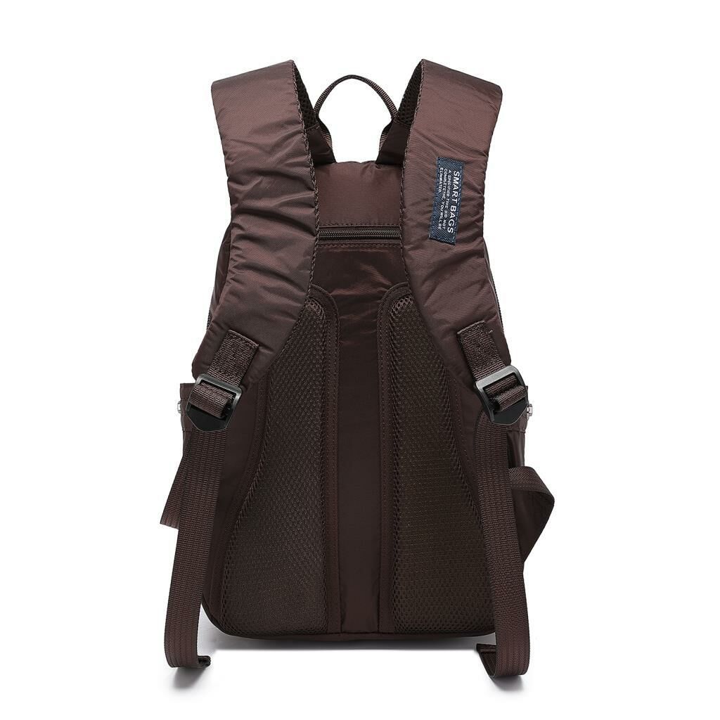 Smart Bags Orta Boy Uniseks Sırt Çantası 8715 Kahve