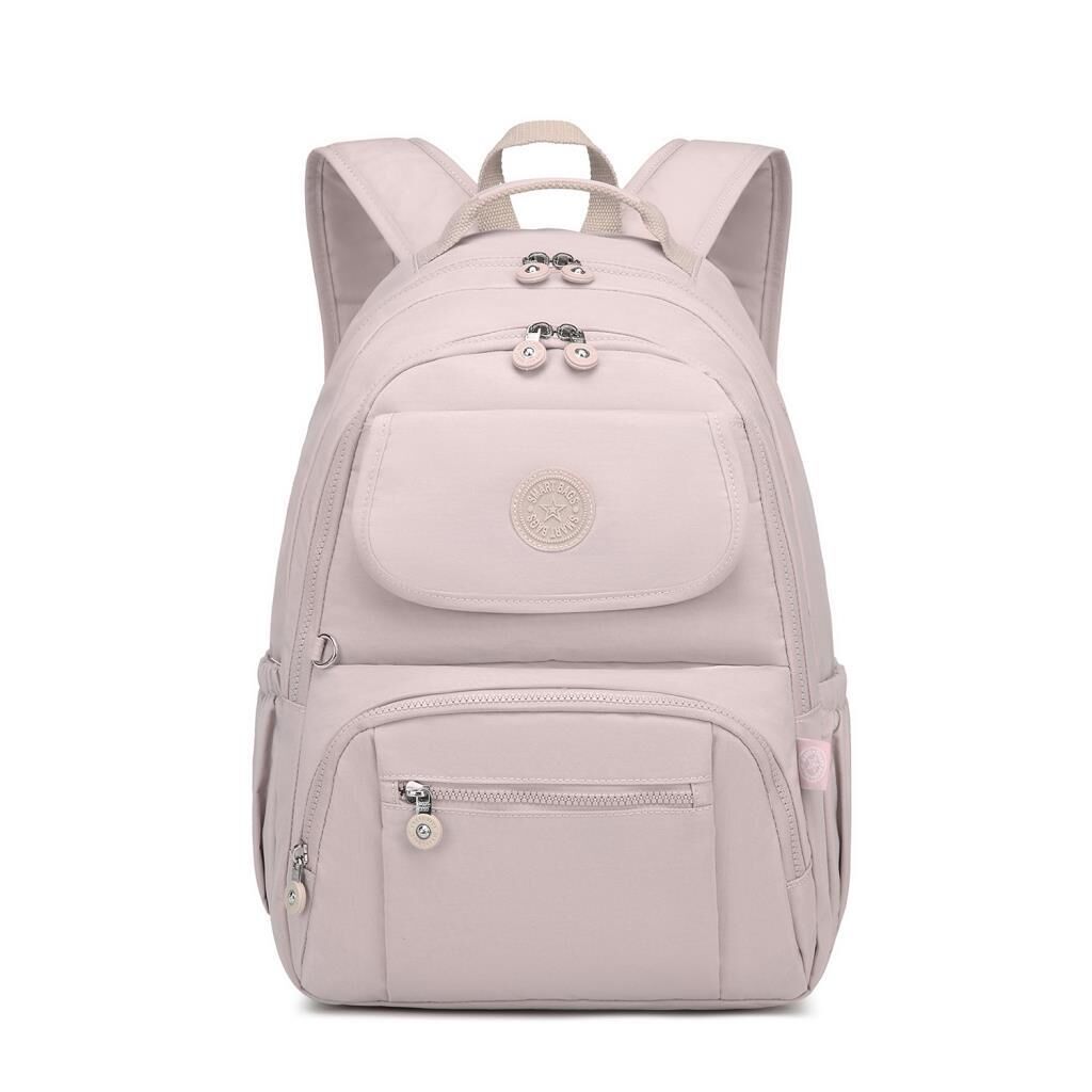 Büyük Boy Sırt Çantası Smart Bags Krinkıl Kumaş 1215 Kum
