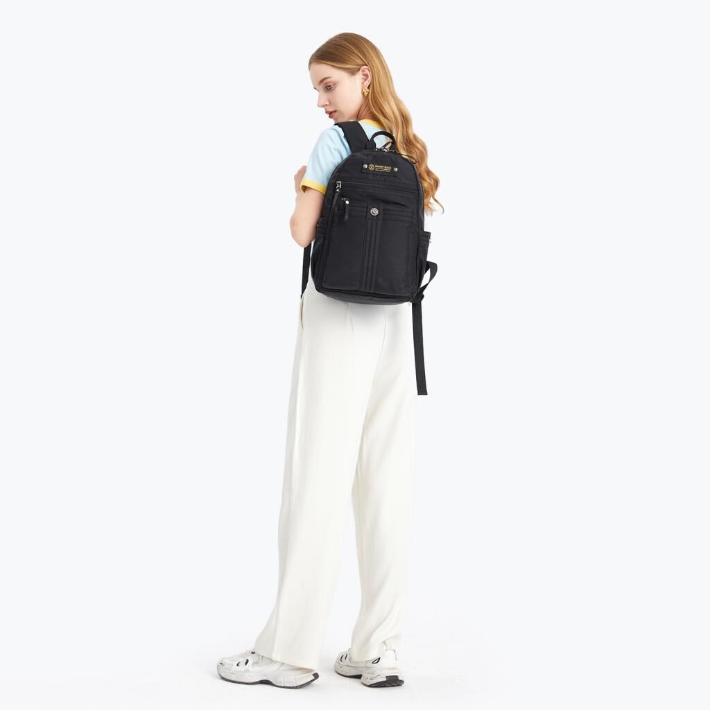 Smart Bags Orta Boy Uniseks Sırt Çantası 8715 Camel