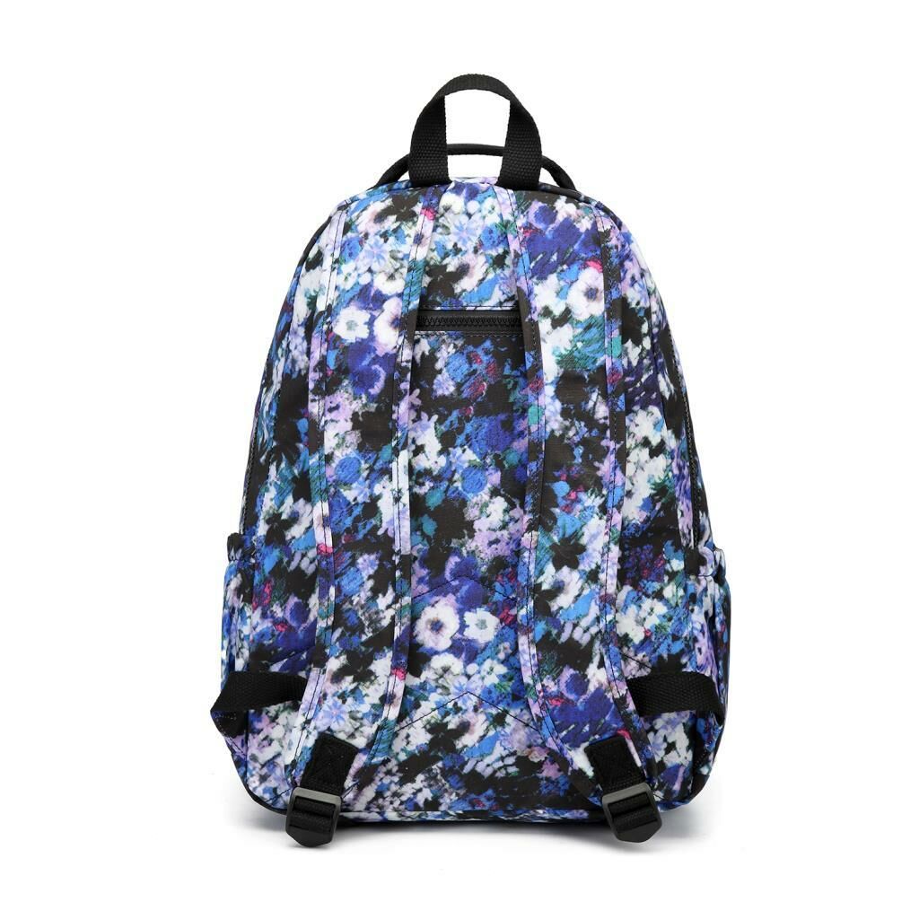 Büyük Boy Sırt Çantası Smart Bags Krinkıl Kumaş 1215 Mavi Print