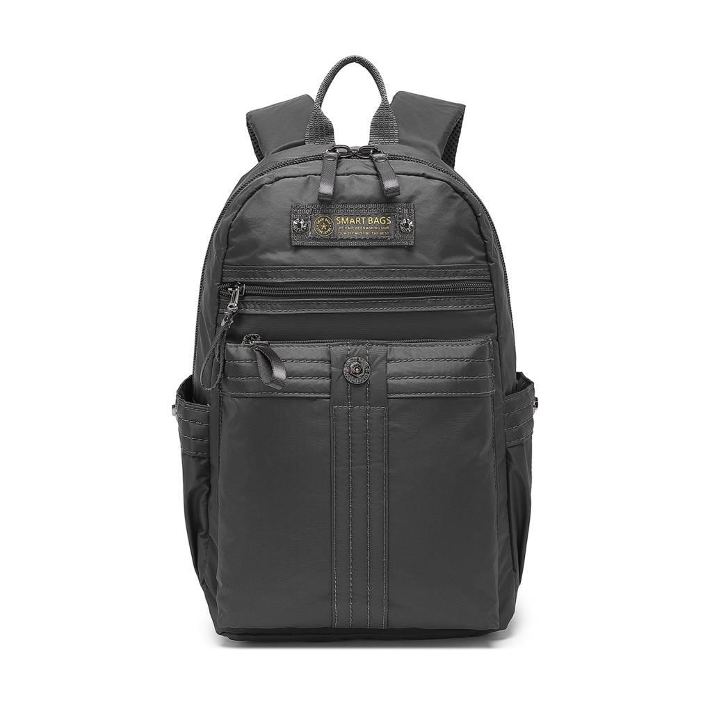 Smart Bags Orta Boy Uniseks Sırt Çantası 8715 Koyu Gri