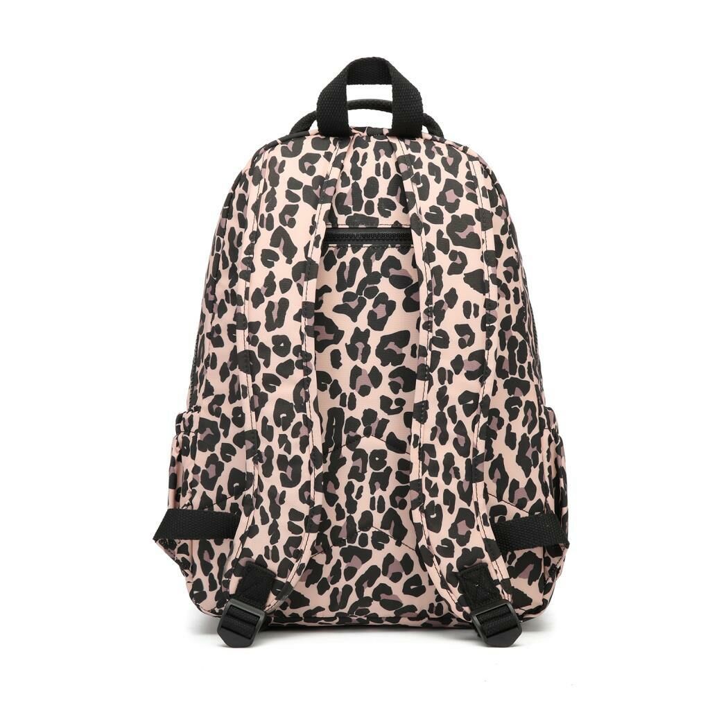 Büyük Boy Sırt Çantası Smart Bags Krinkıl Kumaş 1215 Leopar