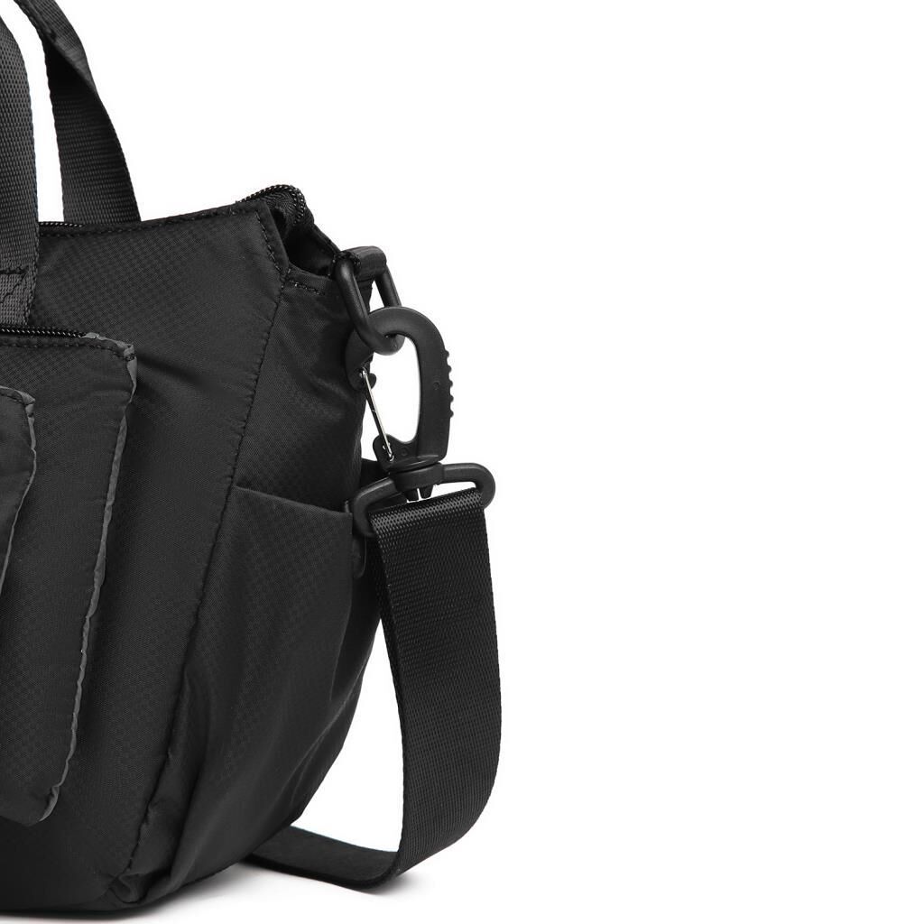 Smart Bags Ekstra Hafif Kumaş Kadın Postacı Çantası 3136 Siyah
