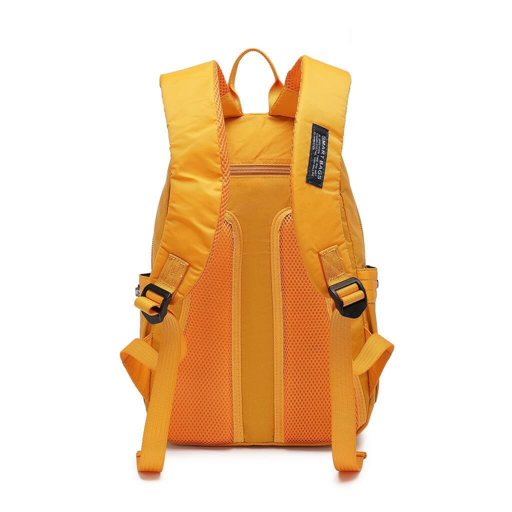 Smart Bags Orta Boy Uniseks Sırt Çantası 8715 Hardal
