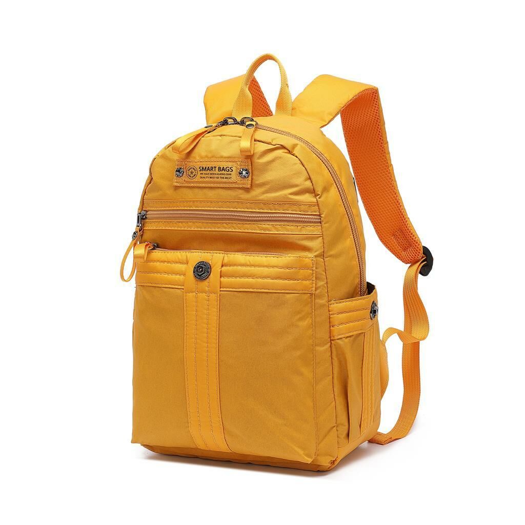 Smart Bags Orta Boy Uniseks Sırt Çantası 8715 Hardal