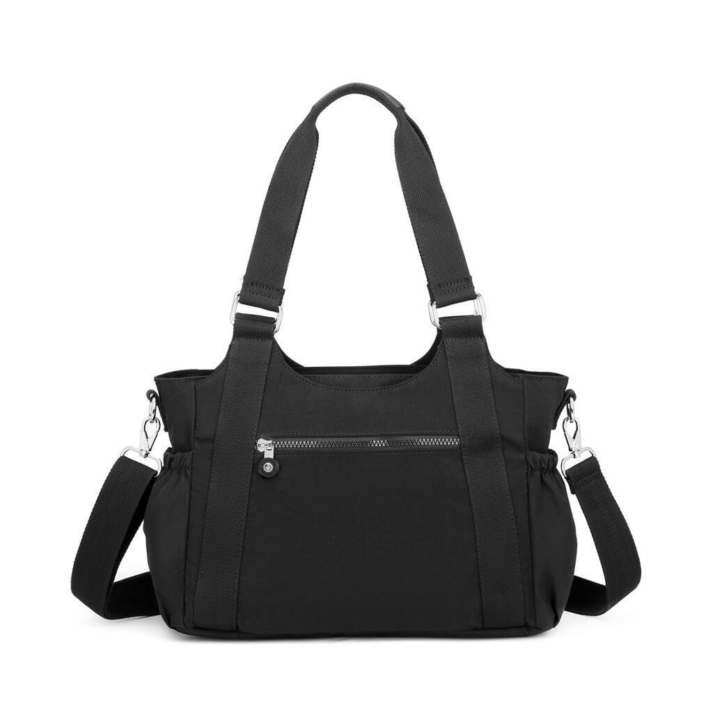 Kadın Omuz Çantası Krinkıl Kumaş Smart Bags 1163 Siyah
