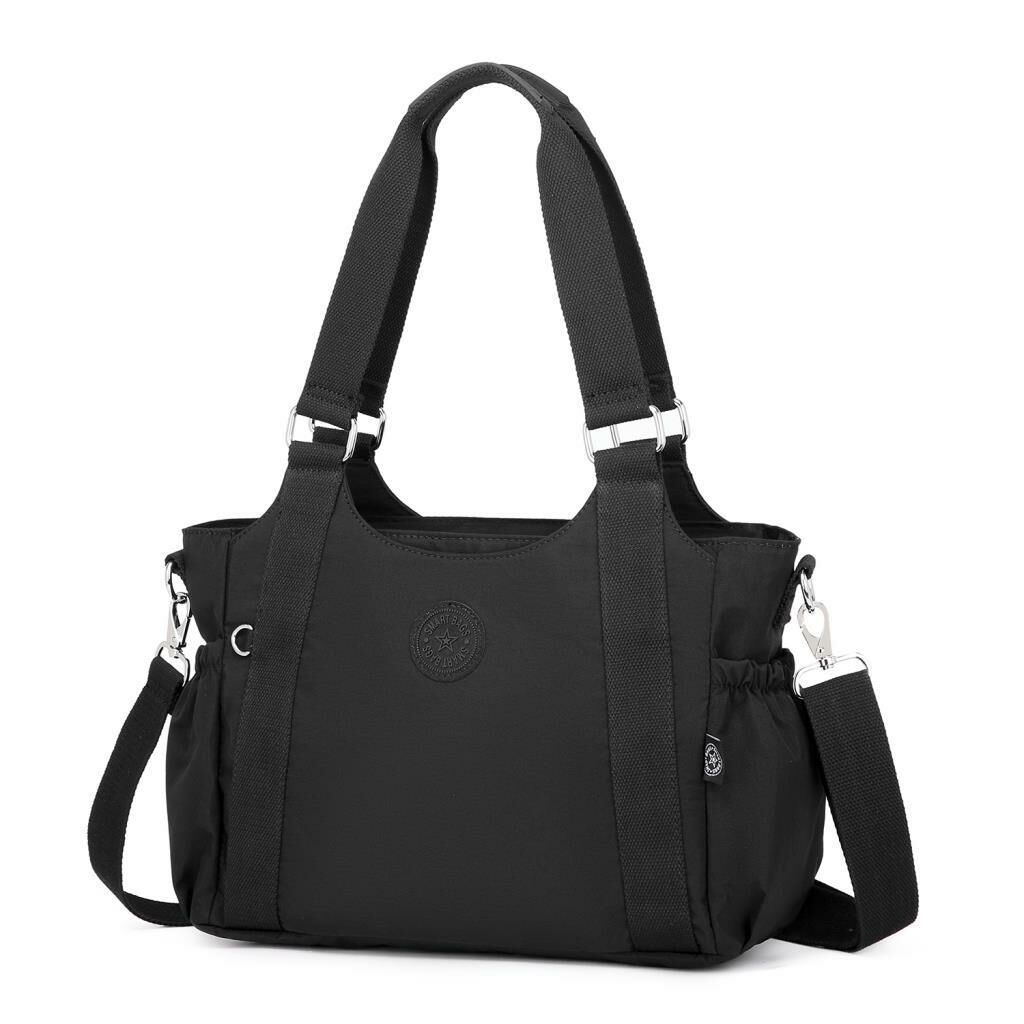 Kadın Omuz Çantası Krinkıl Kumaş Smart Bags 1163 Siyah