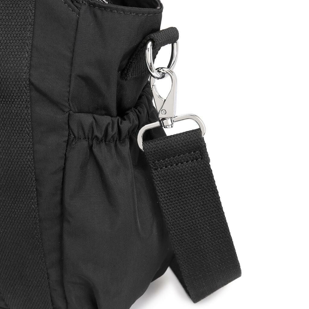 Kadın Omuz Çantası Krinkıl Kumaş Smart Bags 1163 Siyah