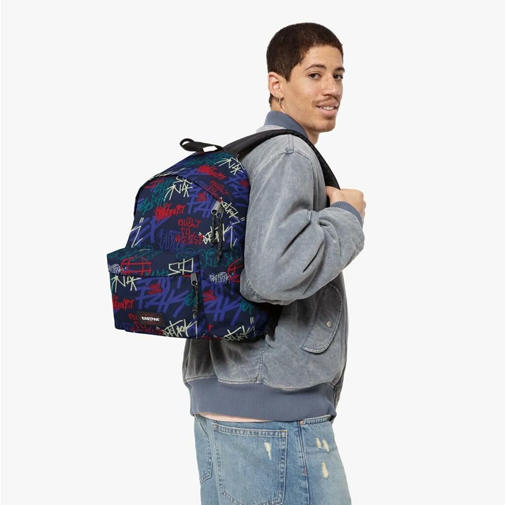 Eastpak Sırt Çantası Padded Pak'r Street Tags Blue 2Q7