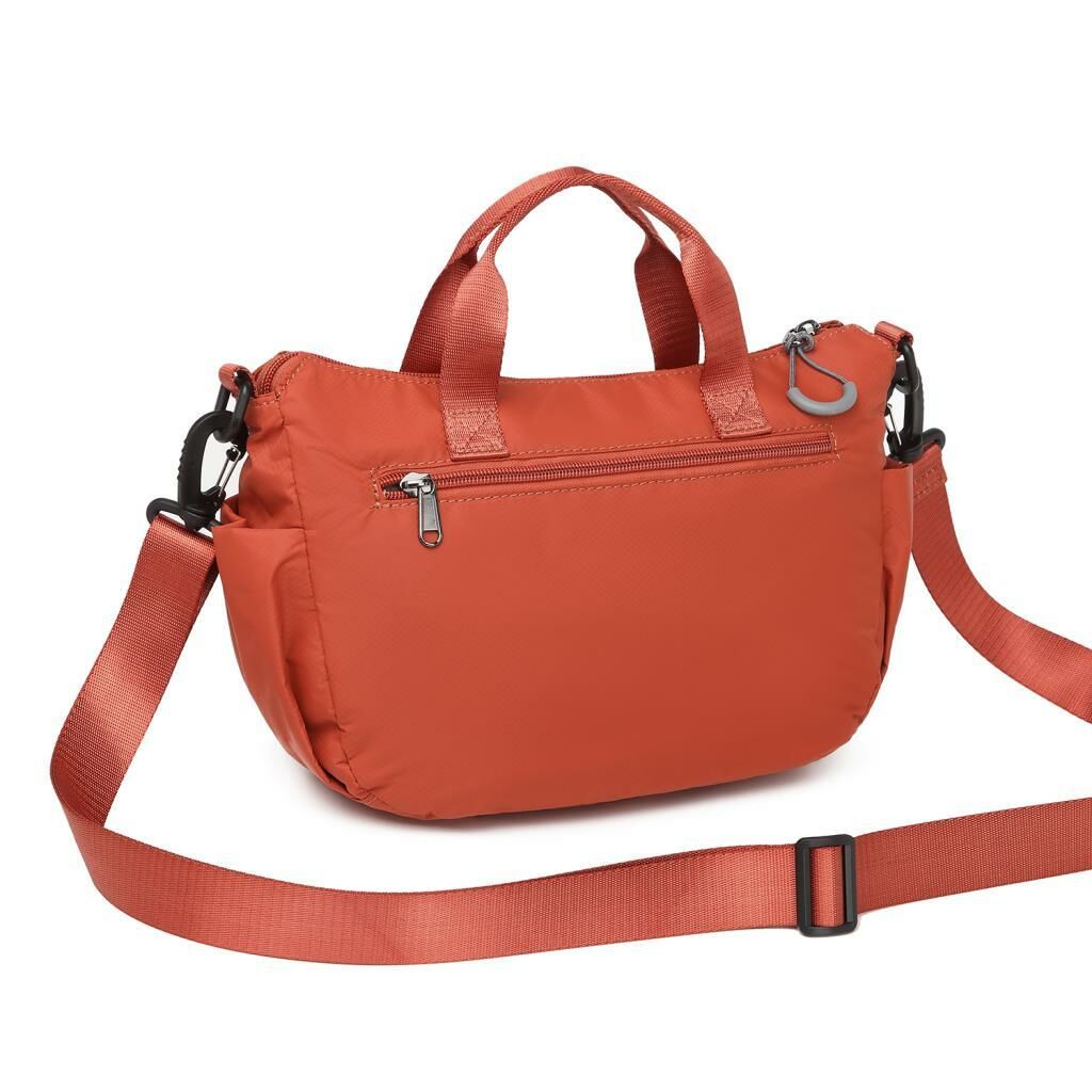 Smart Bags Ekstra Hafif Kumaş Kadın Postacı Çantası 3136 Kiremit