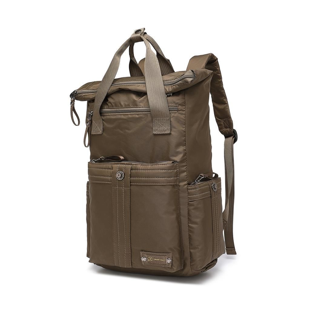Smart Bags Büyük Boy Okul Boyu Uniseks Sırt Çantası 8716 Haki