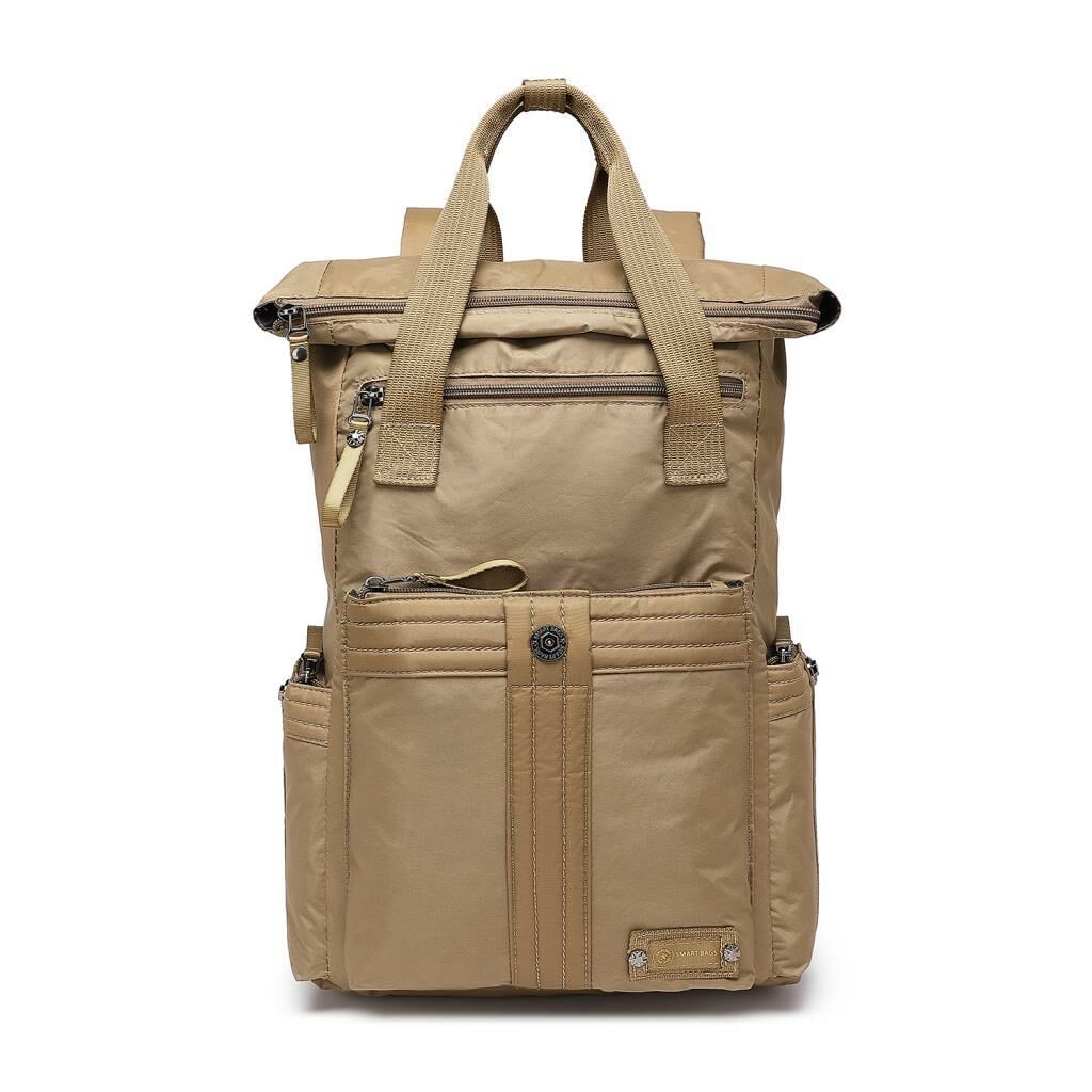 Smart Bags Büyük Boy Okul Boyu Uniseks Sırt Çantası 8716 Camel