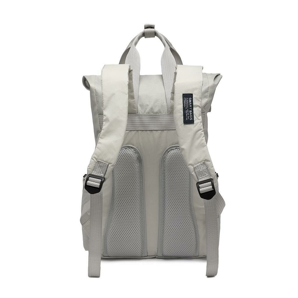Smart Bags Büyük Boy Okul Boyu Uniseks Sırt Çantası 8716 Açık Gri