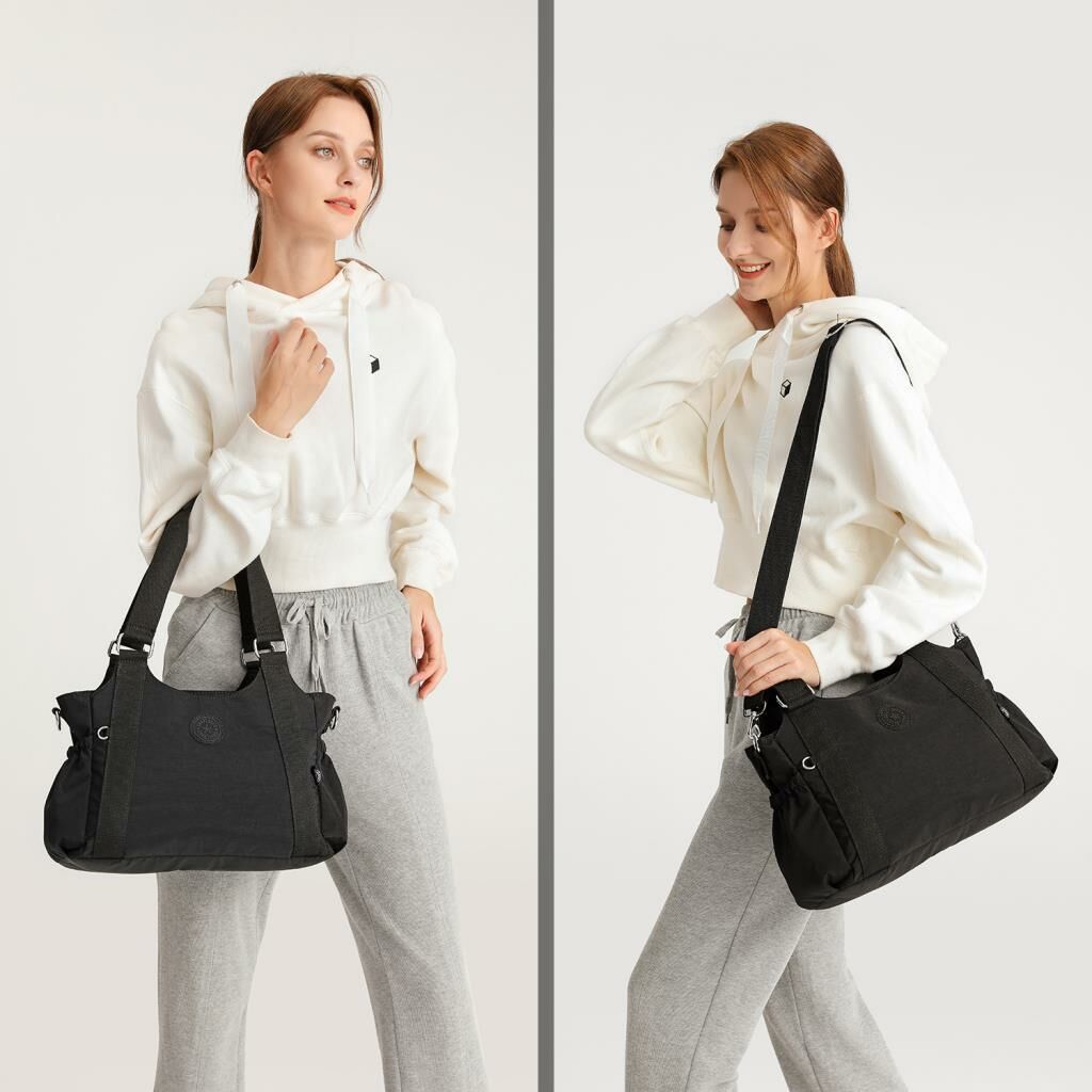 Kadın Omuz Çantası Krinkıl Kumaş Smart Bags 1163 Kiremit