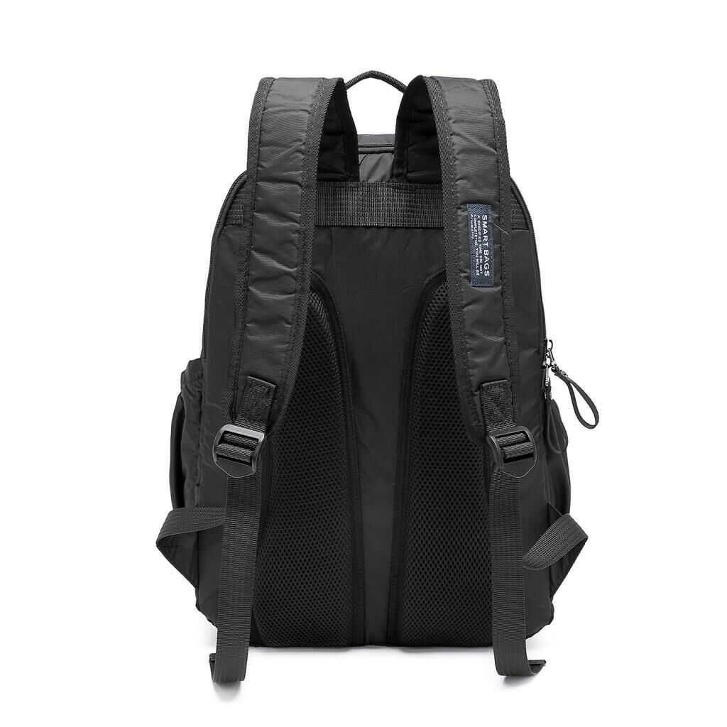 Smart Bags Büyük Boy Okul Boyu Uniseks Sırt Çantası 8718 Siyah
