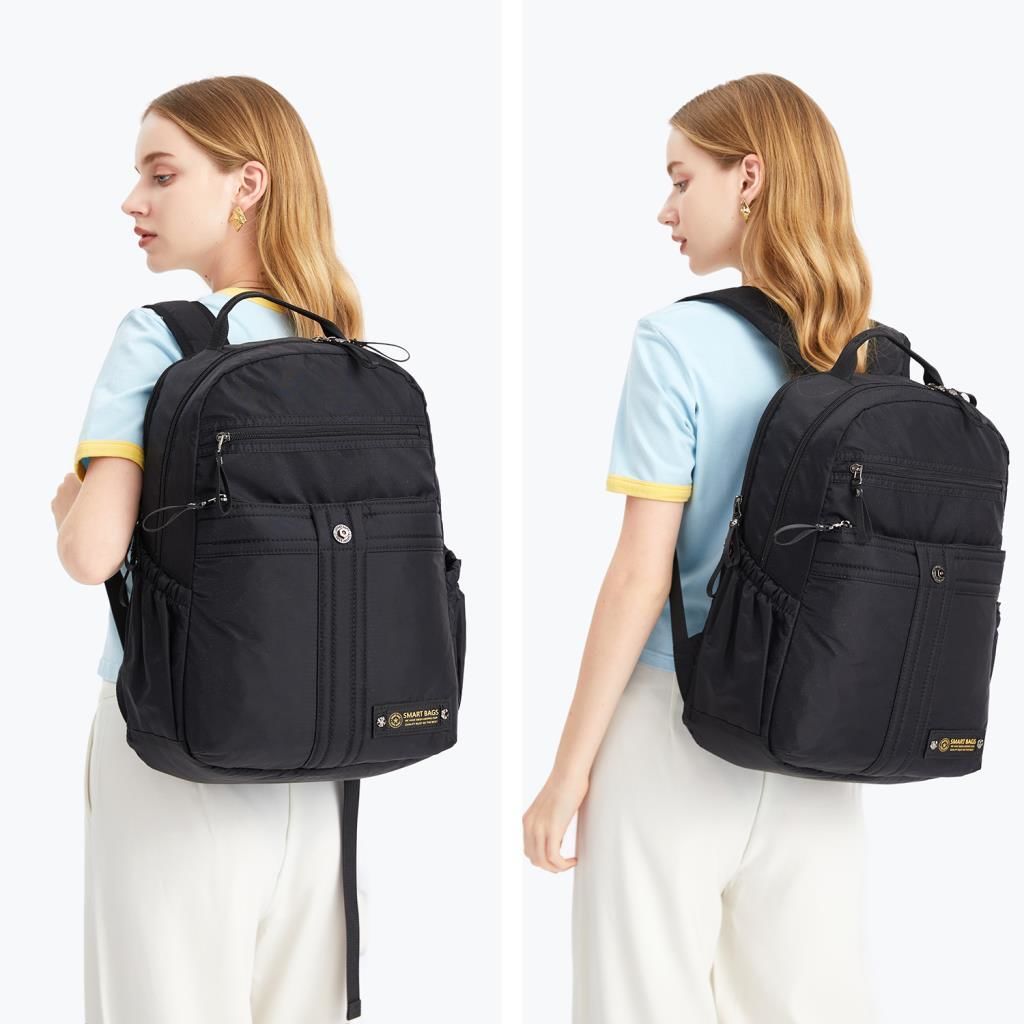 Smart Bags Büyük Boy Okul Boyu Uniseks Sırt Çantası 8718 Haki