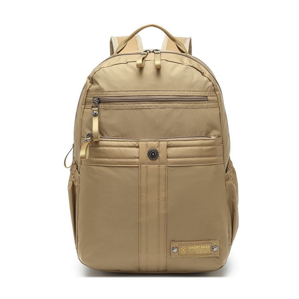 Smart Bags Büyük Boy Okul Boyu Uniseks Sırt Çantası 8718 Camel