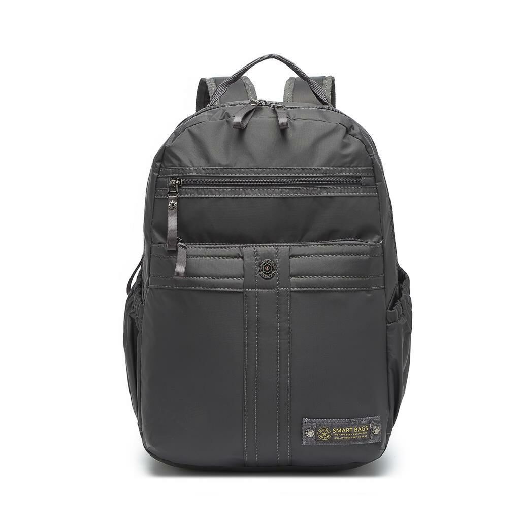 Smart Bags Büyük Boy Okul Boyu Uniseks Sırt Çantası 8718 Koyu Gri