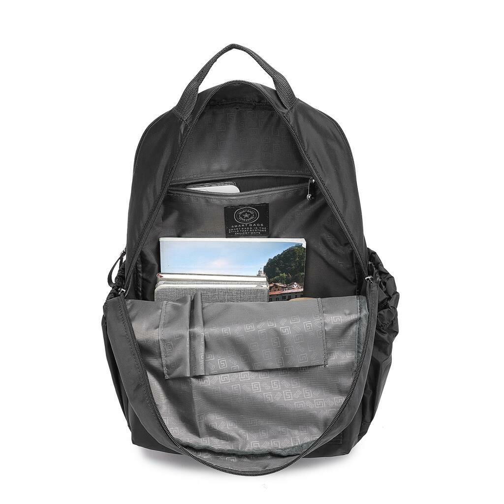 Smart Bags Büyük Boy Okul Boyu Uniseks Sırt Çantası 8718 Koyu Gri