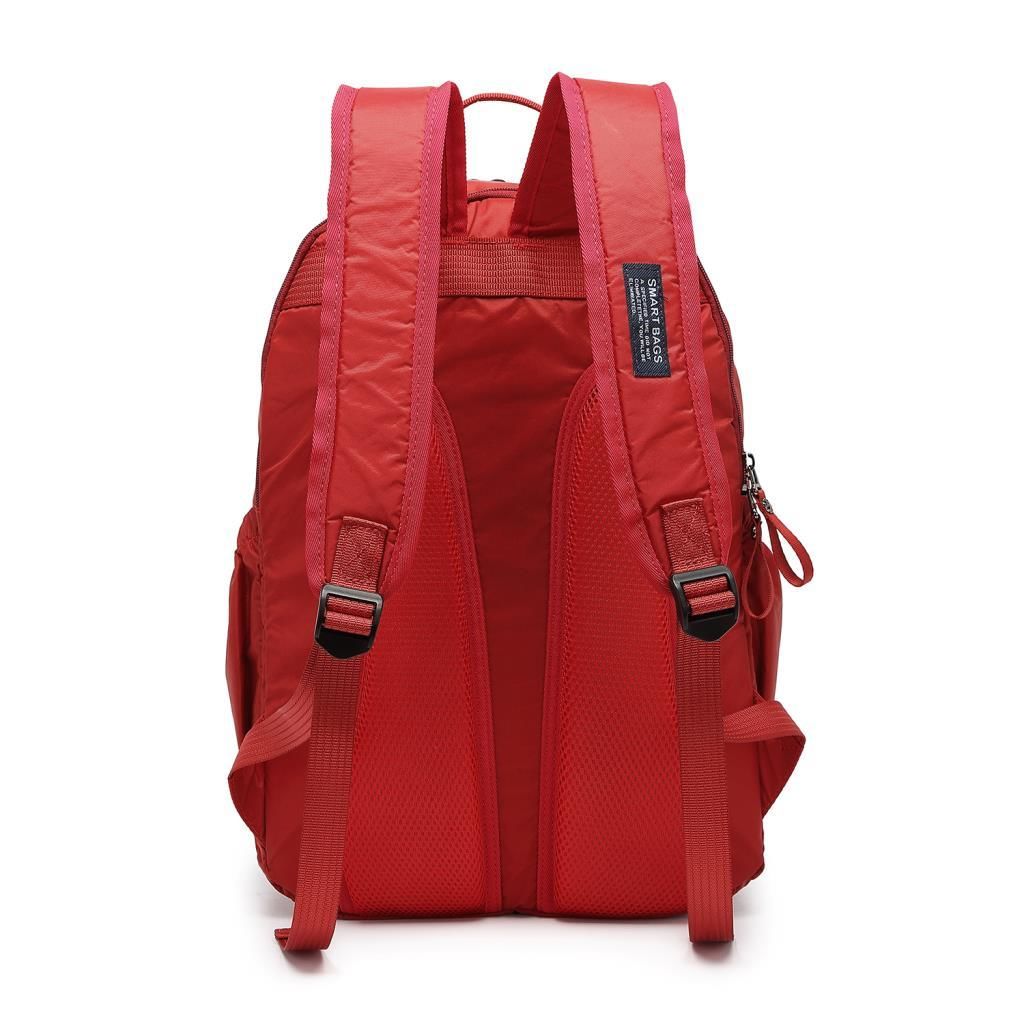 Smart Bags Büyük Boy Okul Boyu Uniseks Sırt Çantası 8718 Vişne