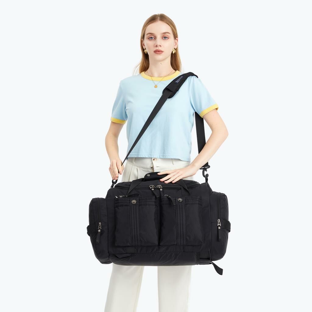 Smart Bags Büyük Boy Uniseks Spor ve Seyahat Çantası 8717 Koyu Gri