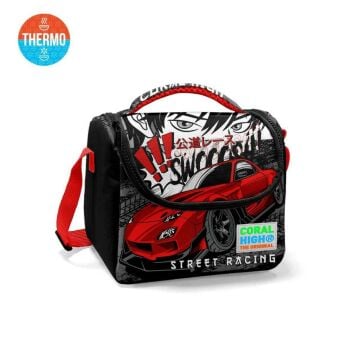 Coral High Thermo Beslenme Çantası Anime Araba Desenli 11747
