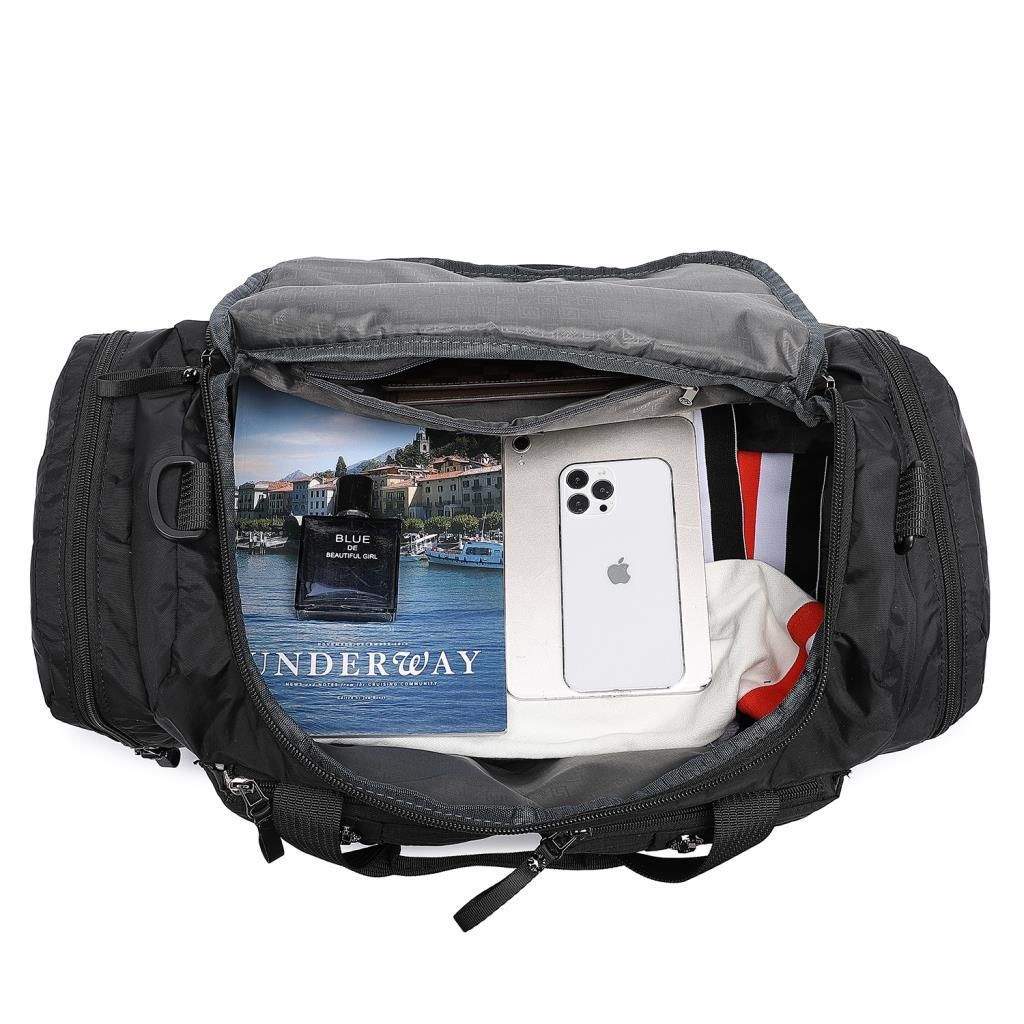 Smart Bags Büyük Boy Uniseks Spor ve Seyahat Çantası 8717 Vişne