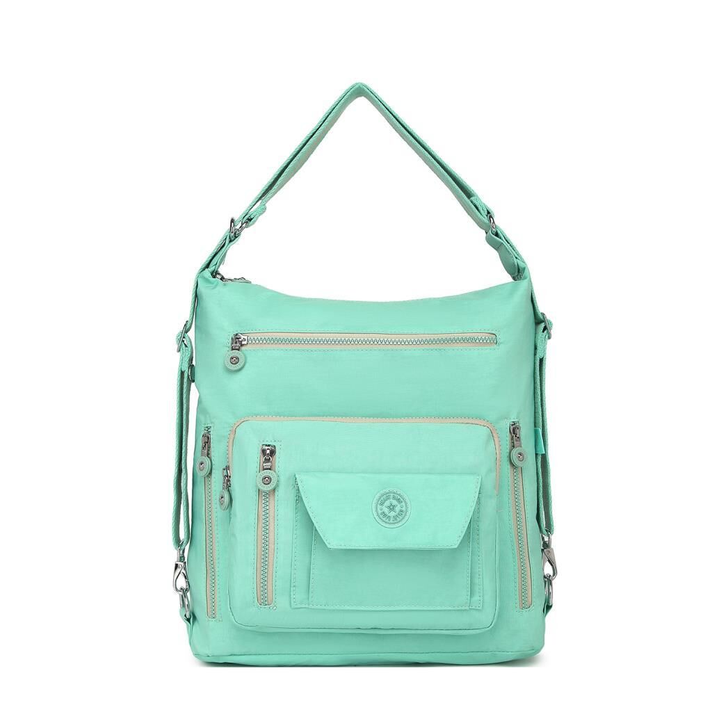 Hem Sırt Hem de Omuz Kadın Çantası Smart Bags 1205 28 Yeşil