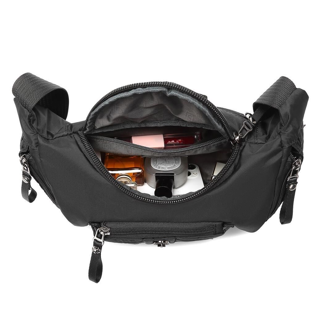 Smart Bags Bodybag Uniseks Omuz Askılı Çapraz Postacı Çanta 8719 Siyah