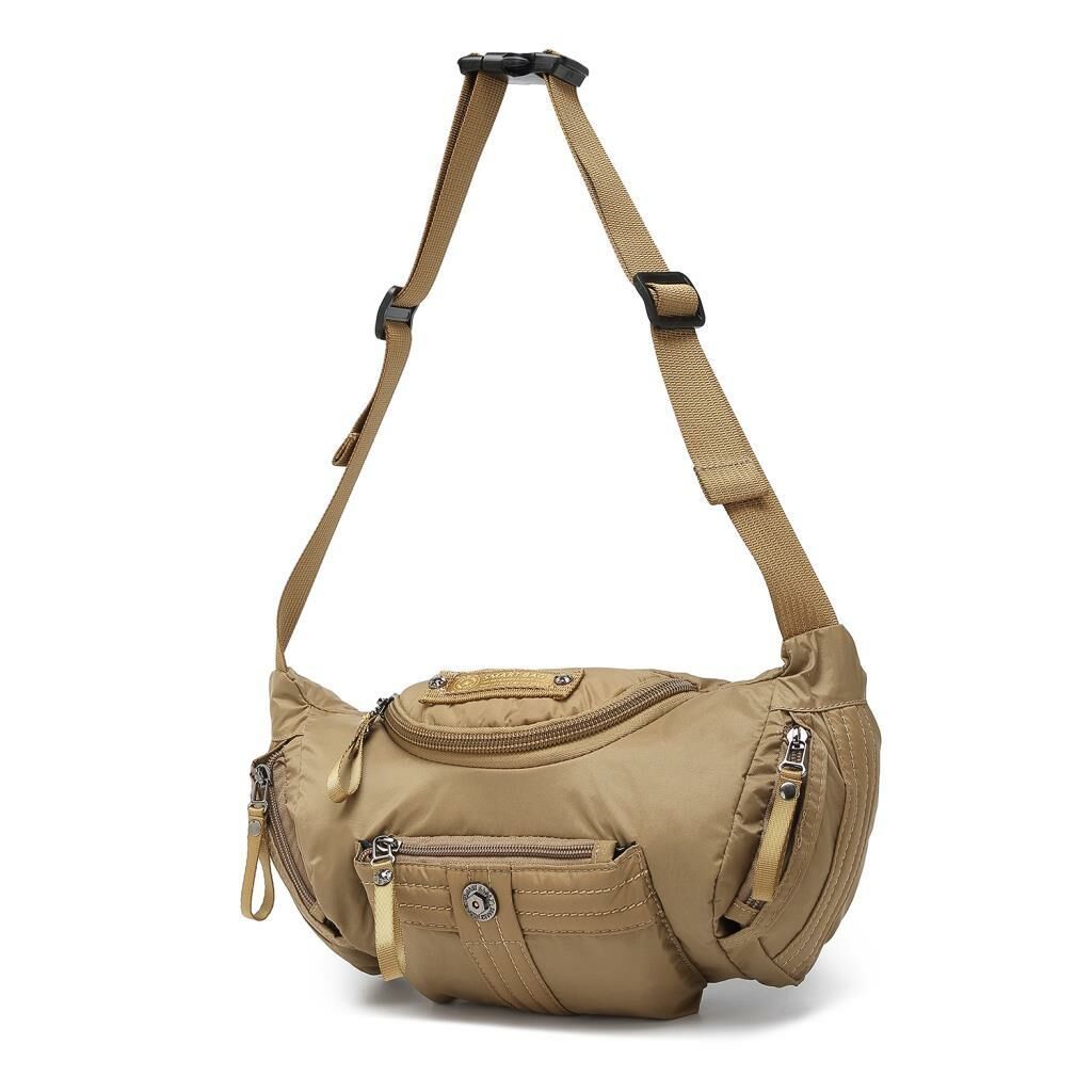 Smart Bags Bodybag Uniseks Omuz Askılı Çapraz Postacı Çanta 8719 Camel